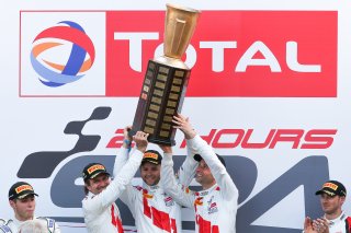 #25 AUDI SPORT TEAM SAINTELOC (FRA) AUDI R8 LMS MARKUS WINKELHOCK (DEU) CHRISTOPHER HAASE (DEU) JULES GOUNON (FRA) PRO CUP AND OEVRALL WINNER
