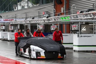 #76 AUDI SPORT TEAM ISR (CZE) AUDI R8 LMS GT3 PIERRE KAFFER (DEU) KELVIN VAN DER LINDE (ZAF) FRANK STIPPLER (DEU) PRO CUP ON THE WAY TO SCRUTINEERING