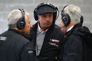 VINCENT VOSSE (BEL) TEAM PRINCIPAL WRT WITH RENE VERBIST (BEL) AND PIERRE DIEUDONNE (BEL)