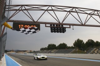 #84 BENTLEY TEAM HTP (DEU) BENTLEY CONTINENTAL GT3 UNDER THE CHEQUERED FLAG