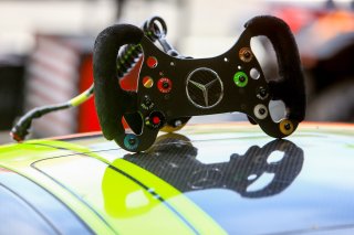 #84 HTP MOTORSPORT (DEU) MERCEDES AMG GT3 STEERING WHEEL