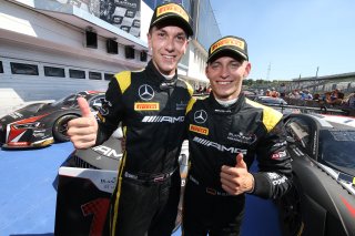 #84 HTP MOTORSPORT (DEU) MERCEDES AMG GT3 MAXIMILIAN BUHK (DEU) DOMINIK BAUMANN (DEU) OVERALL WINNER