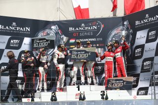 #89 AKKA ASP (FRA) MERCEDES AMG GT3 CHRISTOPHE BOURRET (FRA) JEAN PHILIPPE BELLOC (FRA) WINNER IN PRO AM CLASS #87 AKKA ASP (FRA) MERCEDES AMG GT3 JEAN LUC BEAUBELIQUE (FRA) MORGAN MOULLIN TRAFFORT (FRA) SECOND IN PRO AM CLASS #11 KESSEL RACING (CHE) FERR
