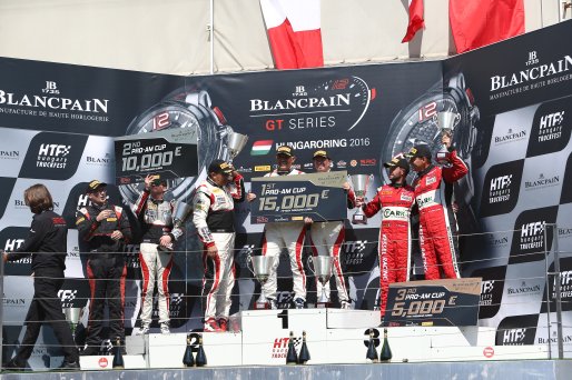 #89 AKKA ASP (FRA) MERCEDES AMG GT3 CHRISTOPHE BOURRET (FRA) JEAN PHILIPPE BELLOC (FRA) WINNER IN PRO AM CLASS #87 AKKA ASP (FRA) MERCEDES AMG GT3 JEAN LUC BEAUBELIQUE (FRA) MORGAN MOULLIN TRAFFORT (FRA) SECOND IN PRO AM CLASS #11 KESSEL RACING (CHE) FERR | OLIVIER BEROUD / VISION SPORT AGENCY