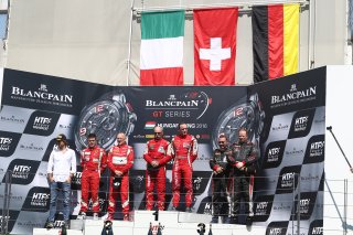 #111 KESSEL RACING (CHE) FERRARI 458 GT3 DANIEL PEREL (ZAF) STEPHAN EARLE (USA) WINNER IN AM CUP #55 AF CORSE (ITA) FERRARI 458 ITALIA GT3 CLAUDIO SDANEWITSCH (DEU) RINO MASTRONARDI (ITA) SECOND IN AM CUP #66 BLACK PEARL RACING (DEU) FERRARI 458 ITALIA GT