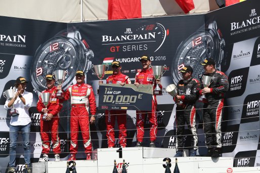 #111 KESSEL RACING (CHE) FERRARI 458 GT3 DANIEL PEREL (ZAF) STEPHAN EARLE (USA) WINNER IN AM CUP #55 AF CORSE (ITA) FERRARI 458 ITALIA GT3 CLAUDIO SDANEWITSCH (DEU) RINO MASTRONARDI (ITA) SECOND IN AM CUP #66 BLACK PEARL RACING (DEU) FERRARI 458 ITALIA GT | OLIVIER BEROUD / VISION SPORT AGENCY