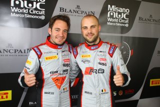 #1 BELGIAN AUDI CLUB TEAM WRT (BEL) AUDI R8 LMS GT3 LAURENS VANTHOOR (BEL) FREDERIC VERVISCH (BEL) POLEMAN