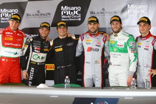 #1 BELGIAN AUDI CLUB TEAM WRT (BEL) AUDI R8 LMS GT3 LAURENS VANTHOOR (BEL) POLEMAN WITH 2ND ALVARO PARENTE (PRT) 3RD NORBERT SIEDLER (AUT) POLE POSITION PRO AM CAT GIORGIO PICCINI (ITA) POLE POSITION AM CAT STEPHANE LEMERET (BEL) FASTEST IN SILVER CAT MIC