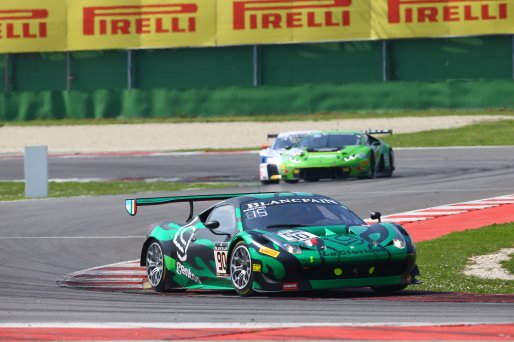 #90 AF CORSE (ITA) FERRARI 488 GT3 EZEQUIEL PEREZ COMPANC (ARG) RAFFAELE GINAMARIA (ITA) | OLIVIER BEROUD / VISION SPORT AGENCY
