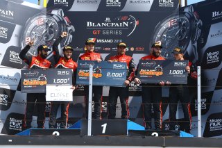 BELGIAN AUDI CLUB TEAM WRT (BEL) AUDI R8 LMS GT3 CREWS WINNERS OF THE PIT STOP CHALLENGE
