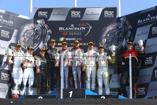 #1 BELGIAN AUDI CLUB TEAM WRT (BEL) AUDI R8 LMS GT3 LAURENS VANTHOOR (BEL) FREDERIC VERVISCH (BEL) WINNERS - #84 HTP MOTORSPORT (DEU) MERCEDES AMG GT3 MAXIMILIAN BUHK (DEU) DOMINK BAUMANN (DEU) SECOND - #99 ROWE RACING (DEU) BMW M6 GT3 PHILIPP ENG (AUT) A