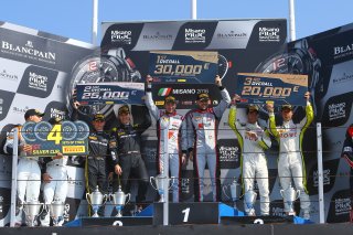 #1 BELGIAN AUDI CLUB TEAM WRT (BEL) AUDI R8 LMS GT3 LAURENS VANTHOOR (BEL) FREDERIC VERVISCH (BEL) WINNERS - #84 HTP MOTORSPORT (DEU) MERCEDES AMG GT3 MAXIMILIAN BUHK (DEU) DOMINK BAUMANN (DEU) SECOND - #99 ROWE RACING (DEU) BMW M6 GT3 PHILIPP ENG (AUT) A