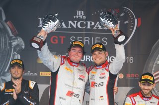 #33 BELGIAN AUDI CLUB TEAM WRT (BEL) AUDI R8 LMS GT3 ENZO IDE (BEL) CHRISTOPHER MIES (DEU) WINNERS OF THE QUALIFYING RACE