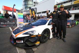 #58 GARAGE 59 (GBR) MCLAREN 650 S GT3 ALVARO PARENTE (PRT) ROB BELL (GBR) OVERALL WINNER