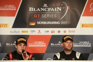 #5 BELGIAN AUDI CLUB TEAM WRT (BEL) AUDI R8 LMS DRIES VANTHOOR (BEL) POLESITTER OF THE QUALIFYING RACE AND ROB BELL (GBR) STRAKKA RACING