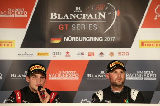 #5 BELGIAN AUDI CLUB TEAM WRT (BEL) AUDI R8 LMS DRIES VANTHOOR (BEL) POLESITTER OF THE QUALIFYING RACE AND ROB BELL (GBR) STRAKKA RACING | OLIVIER BEROUD / VISION SPORT AGENCY