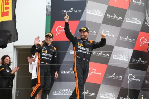 #84 MERCEDES AMG TEAM HTP MOTORSPORT (DEU) MERCEDES AMG GT3 MAXI BUHK (DEU) FRANCK PERERA (FRA) WINNERS OF QUALIFYING RACE | OLIVIER BEROUD / VISION SPORT AGENCY