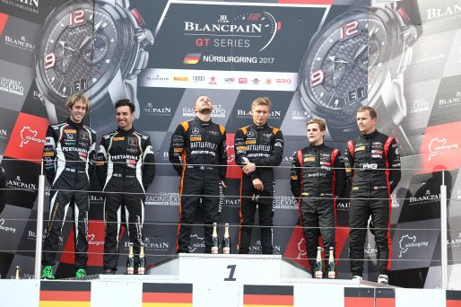 #84 MERCEDES AMG TEAM HTP MOTORSPORT (DEU) MERCEDES AMG GT3 MAXI BUHK (DEU) FRANCK PERERA (FRA) WINNERS OF THE QUALIFYING RACE #19 GRT GRASSER RACING TEAM (AUT) LAMBORGHINI HURACAN GT3 EZEQUIEL PEREZ COMPANC (ARG) ANDREA CALDARELLI (ITA) SECOND OF THE RAC | OLIVIER BEROUD / VISION SPORT AGENCY