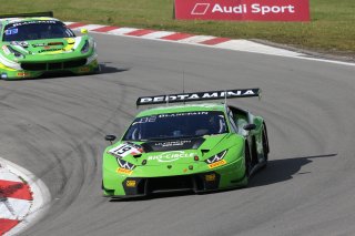 #19 GRT GRASSER RACING TEAM (AUT) LAMBORGHINI HURACAN GT3 EZEQUIEL PEREZ COMPANC (ARG) ANDREA CALDARELLI (ITA)