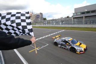 #17 TEAM WRT (BEL) AUDI R8 LMS STUART LEONARD (GBR) ROBIN FRIJNS (NLD) WINNERS OF THE MAIN RACE AND SPRINT CUP CHAMPIONS