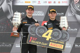 #85 MERCEDES AMG TEAM HTP MOTORSPORT (DEU) MERCEDES AMG GT3 JULES SZYMKOWIAK (NDL) FABIAN SCHILLER (DEU) WINNER AND CHAMPION IN SILVER CUP