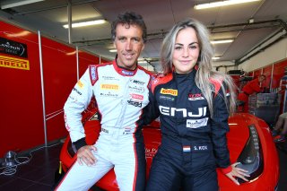 #4 BELGIAN AUDI CLUB TEAM WRT (BEL) AUDI R8 LMS GT3 PETER KOX (NDL) AND DAUGHTER STEPHANE KOX (NDL)