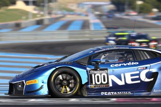 #100 ATTEMPTO RACING (DEU) LAMBORGHINI HURACAN GT3 MAX VAN SPLUNTEREN (NDL) JEROEN MUL (NDL) PAUL VAN SPLUNTEREN (NDL)
