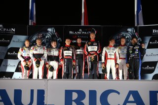 #888	KESSEL RACING (CHE) FERRARI F458 ITALIA GT3 MARCO ZANUTTINI (ITA) LIAM TALBOT (AUS) VADIM GLITIN (RUS) AM CATEGORY WINNER