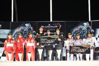 #58 GARAGE 59 (GBR) MCLAREN 650S GT3 ROB BELL(GBR) COME LEDOGAR (FRA) SHANE VAN GISBERGEN (NZL) OVERALL WINNERS