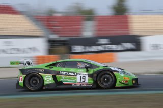 #19 GRT GRASSER RACING TEAM (AUT) LAMBORGHINI HURACAN GT3 LUCA STOLZ (DEU) MICHELE BERETTA (ITA)