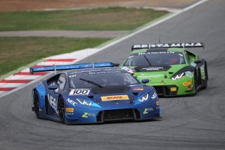 #100 ATTEMPTO RACING (DEU) LAMBORGHINI HURACAN GT3 MAX VAN SPLUNTEREN (NDL) DANIEL ZAMPIERI (CHE)