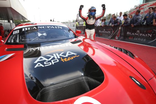 #88 AKKA ASP (FRA) MERCEDES AMG GT3 FELIX ROSENQVIST (SWE) WINNER OF THE MAIN RACE | OLIVIER BEROUD / VISION SPORT AGENCY