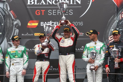 #87 AKKA ASP (FRA) MERCEDES AMG GT3 JEAN LUC BEAUBELIQUE (FRA) MORGAN MOULLIN TRAFFORT (FRA) WINNERS IN PRO AM CLASS | OLIVIER BEROUD / VISION SPORT AGENCY