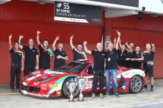 #55 AF CORSE (ITA) FERRARI 458 ITALIA GT3 CLAUDIO SDANEWITSCH (DEU) AM CUP CHAMPION
