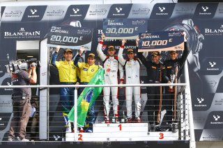 WINNERS OF THE MAIN RACE #1 BELGIAN AUDI CLUB TEAM WRT (BEL) AUDI R8 LMS ULTRA GT3 LAURENS VANTHOOR (BEL) ROBIN FRIJNS (NDL)
