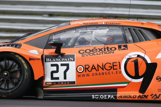#27 ORANGE 1 TEAM LAZARUS (ITA) LAMBORGHINI HURACAN GT3 FABRIZIO CRESTANI (ITA) GUSTAVO YACAMAN (COL) | OLIVIER BEROUD / VISION SPORT AGENCY