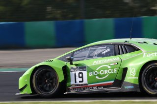 #19 GRT GRASSER RACING TEAM (AUT) LAMBORGHINI HURACAN GT3 EZEQUIEL PEREZ COMPANC (ARG) RAFFAELE GIANMARIA (ITA)