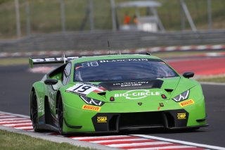 #19 GRT GRASSER RACING TEAM (AUT) LAMBORGHINI HURACAN GT3 EZEQUIEL PEREZ COMPANC (ARG) RAFFAELE GIANMARIA (ITA)
