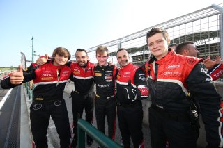#5 BELGIAN AUDI CLUB TEAM WRT (BEL) AUDI R8 LMS DRIES VANTHOOR (BEL) WINNER WITH CREW