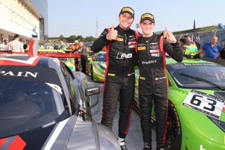 #5 BELGIAN AUDI CLUB TEAM WRT (BEL) AUDI R8 LMS MARCEL FÄSSLER (CHE) AND ENGINEER WINNERS OF THE QUALIFYING RACE