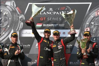 #5 BELGIAN AUDI CLUB TEAM WRT (BEL) AUDI R8 LMS MARCEL FÄSSLER (CHE) DRIES VANTHOOR (BEL) WINNERS OF THE QUALIFYING RACE