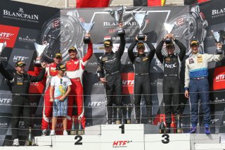 #85 MERCEDES AMG TEAM HTP MOTORSPORT (DEU) MERCEDES AMG GT3 JULES SZYMKOWIAK (NDL) FABIAN SCHILLER (DEU) WINNERS IN SILVER CUP #55 SPIRIT OF RACING (CHE) FERRARI 488 GT3 PHIL QUAIFE (GBR) LORENZO CASE (ITA) SECOND IN SILVER CUP #66 ATTEMPTO RACING (DEU) L