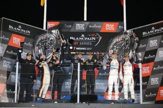 #84 MERCEDES AMG TEAM HTP MOTORSPORT (DEU) MERCEDES AMG GT3 MAXI BUHK (DEU) FRANCK PERERA (FRA) WINNER #85 MERCEDES AMG TEAM HTP MOTORSPORT (DEU) MERCEDES AMG GT3 JULES SZYMKOWIAK (NDL) FABIAN SCHILLER (DEU) SECOND OVERALL #90 AKKA ASP (FRA) MERCEDES AMG 