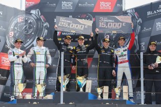 #84 MERCEDES AMG TEAM HTP MOTORSPORT (DEU) MERCEDES AMG GT3 MAXI BUHK (DEU) FRANCK PERERA (FRA) MAIN RACE WINNERS #7 BENTLEY TEAM M SPORT (GBR) BENTLEY CONTINENTAL GT3 STEVEN KANE (GBR) VINCENT ABRIL (MCO) SECOND OVERALL #86 TEAM HTP MOTORSPORT (DEU) MERC