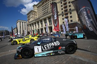 CARS ON DISPLAY IN MOSCOW CITY