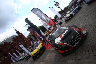CARS ON DISPLAY IN MOSCOW CITY