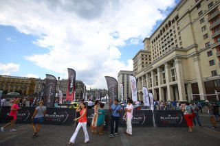 CARS ON DISPLAY IN MOSCOW CITY