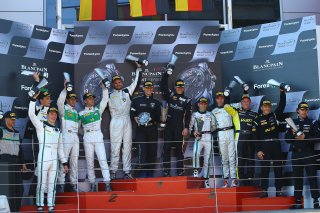 #88 REITER ENGINEERING (DEU) LAMBORGHINI GALLARDO LP560-4 R EX GT3 ALBERT VON THURN UND TAXIS (DEU) NICK CATSBURG (NDL) WINNERS OF THE QUALIFYING RACE