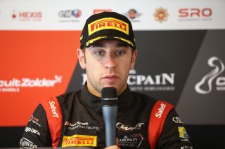 #17 TEAM WRT (BEL) AUDI R8 LMS  ROBIN FRIJNS (NLD) POLESITTER OF THE QUALIFYING RACE