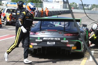 #86 TEAM HTP MOTORSPORT (DEU) MERCEDES AMG GT3 DOMINIK BAUMANN (AUT)